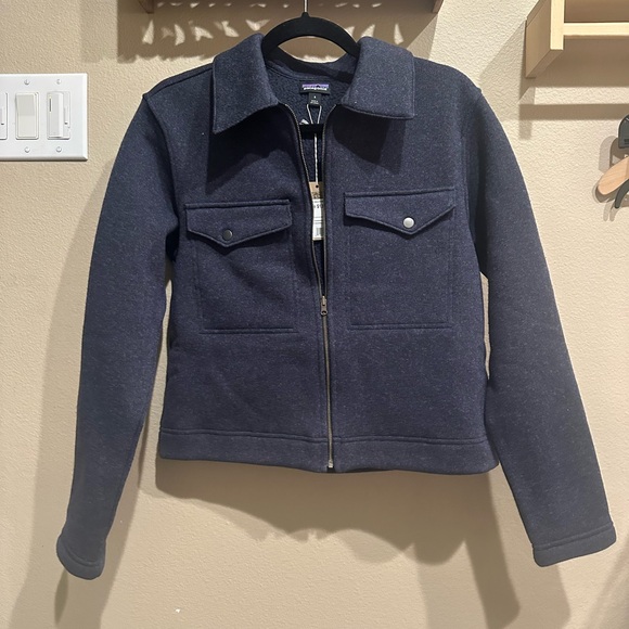 Patagonia Jackets & Blazers - Patagonia Women's Better Sweater® Zippered Fleece Chore Jacket navy blue